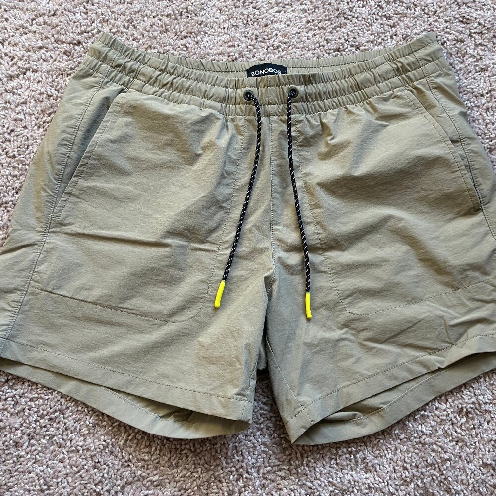 Tan Bonobos Shorts - 5” inseam